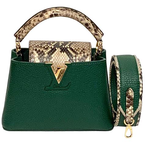 capucines louis vuitton bag|louis vuitton snakeskin bag.